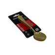 Csm Dessert Spoon 6 pcs - Gold Patterned product image