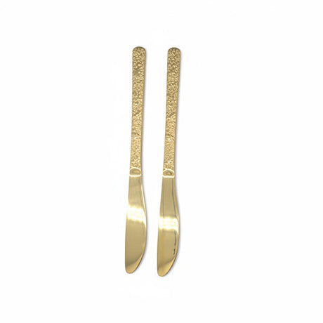 Csm Danny Home Gold Textured 2 Dinner Knife product image