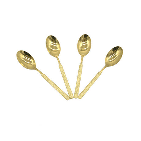 Csm Danny Home Gold Textured 6 Dinner Spoon product image
