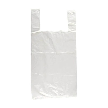 Bb Cheetah (11X17X21) White Vest Carriers Bag - 14Micron (100 pcs) product image