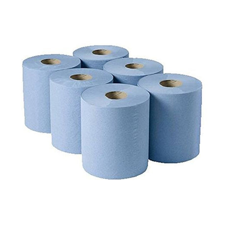 Aytac Blue Eco Centrefeed Rolls 2 Ply (6ROLLX55MT) product image