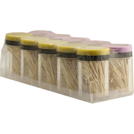 8810 10Pcs Toothpick Mix (10X10PCS) - Aytac Foods Wholesale