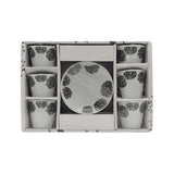 24X1 H609 Flower Coffee Cup (24X12pcs set) - Aytac Foods Wholesale