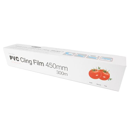 450mm x 300m MAJESTIC JUMBO CATERING CLING FILM POLY-WRAP" -- PVC"