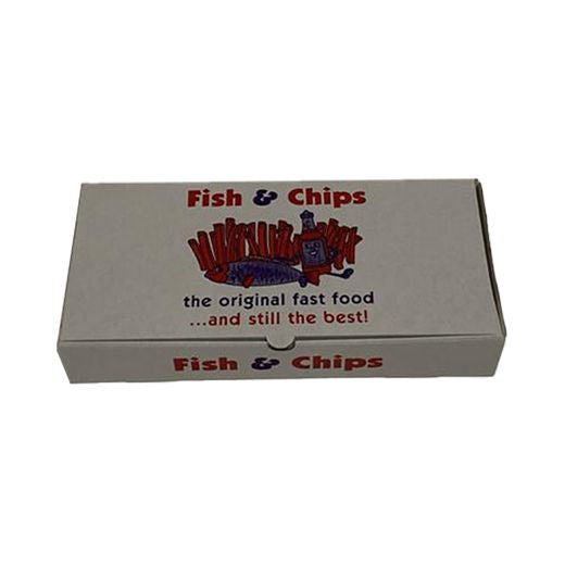 Majestic Large Fish & Chips Box [311 X 152 X 48Mm] 100Pcs