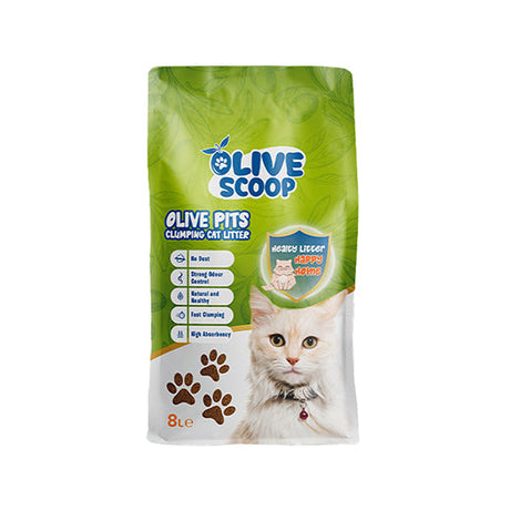 Olive Scoop Cat Litter 8L (6kg) product image