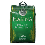 Hasina Extra Long Basmati Rice 20kg (1x20KG)