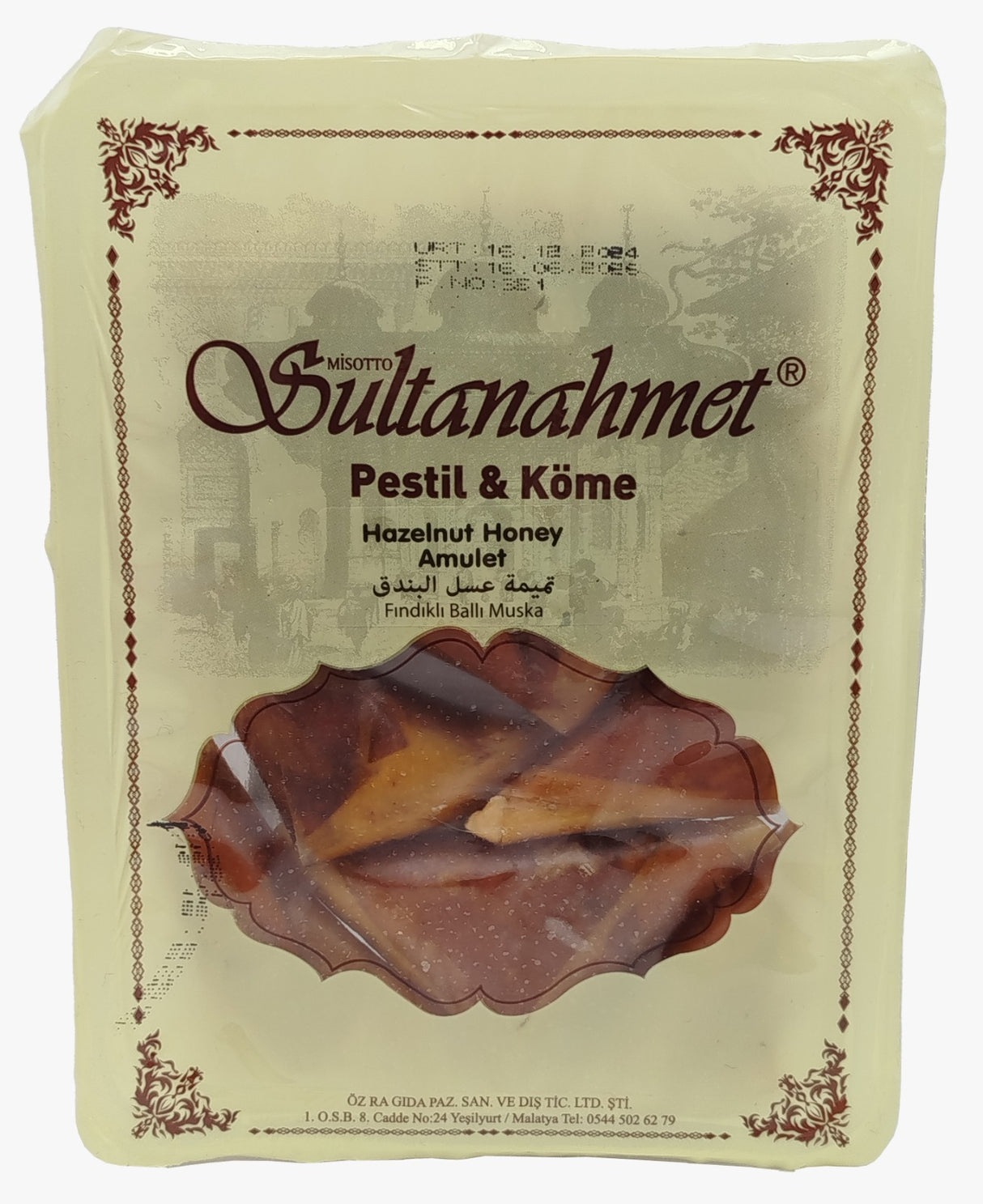 Sultanahmet (Muska) Hazelnut-Honey Triangle (12X300GR) - Aytac Foods Wholesale