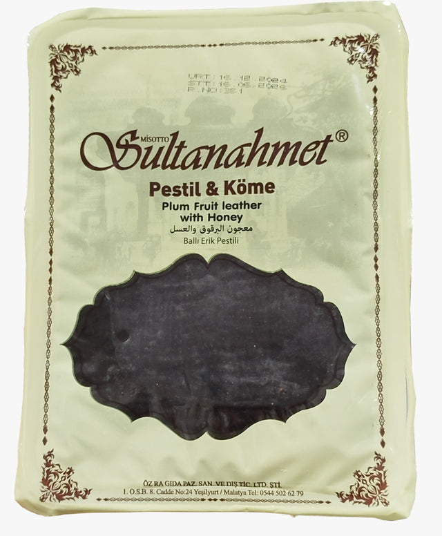 Sultanahmet (Pestil) Plum Fruit Leather Honey (12X300GR) - Aytac Foods Wholesale