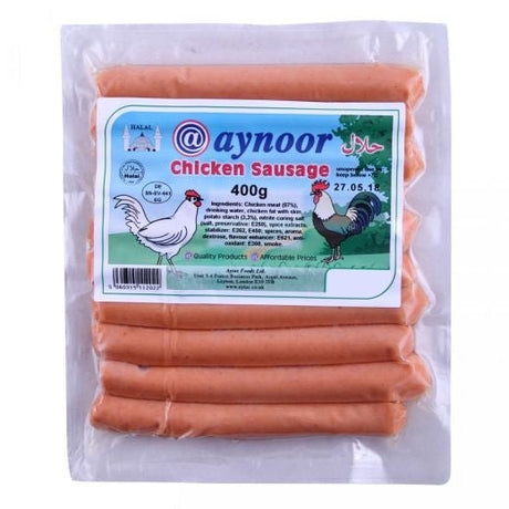 Aynoor Chicken Sausages 400G