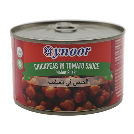 Aynoor Chickpeas In Tomato Sauce 400G