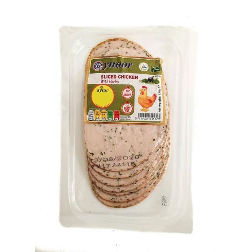 Aynoor Sliced Chicken Breast W.Herbs 130G