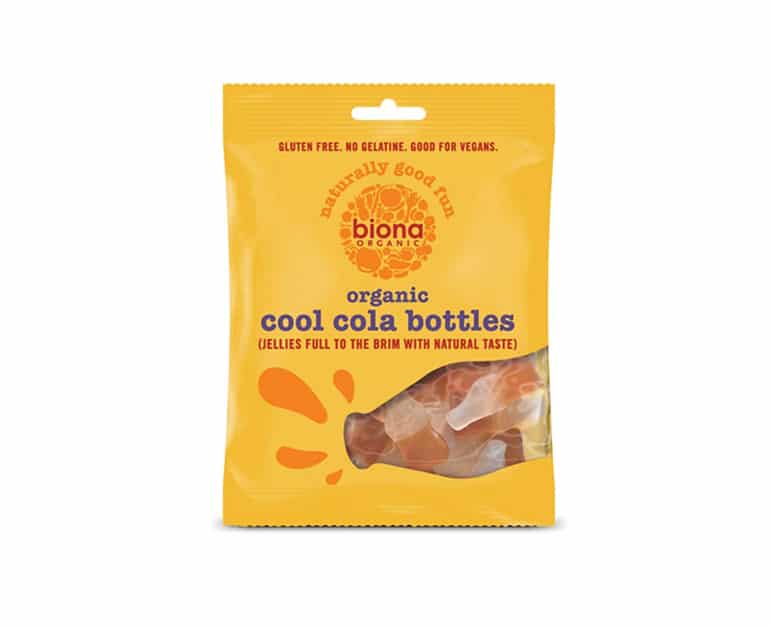 Biona Organic Cool Cola Bottles 75G