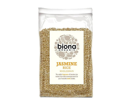 Biona Organic Jasmine Rice Wholegrain 500G