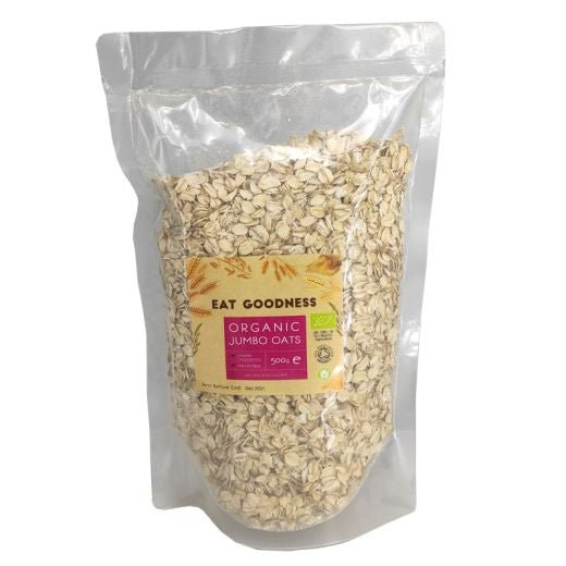 Eat Goodness Uk Grown Jumbo Oats -12 X 500GR