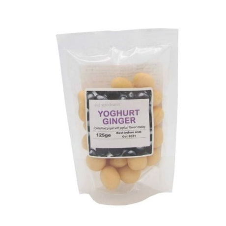 Eat Goodness Yoghurt Coated Ginger - 125GR