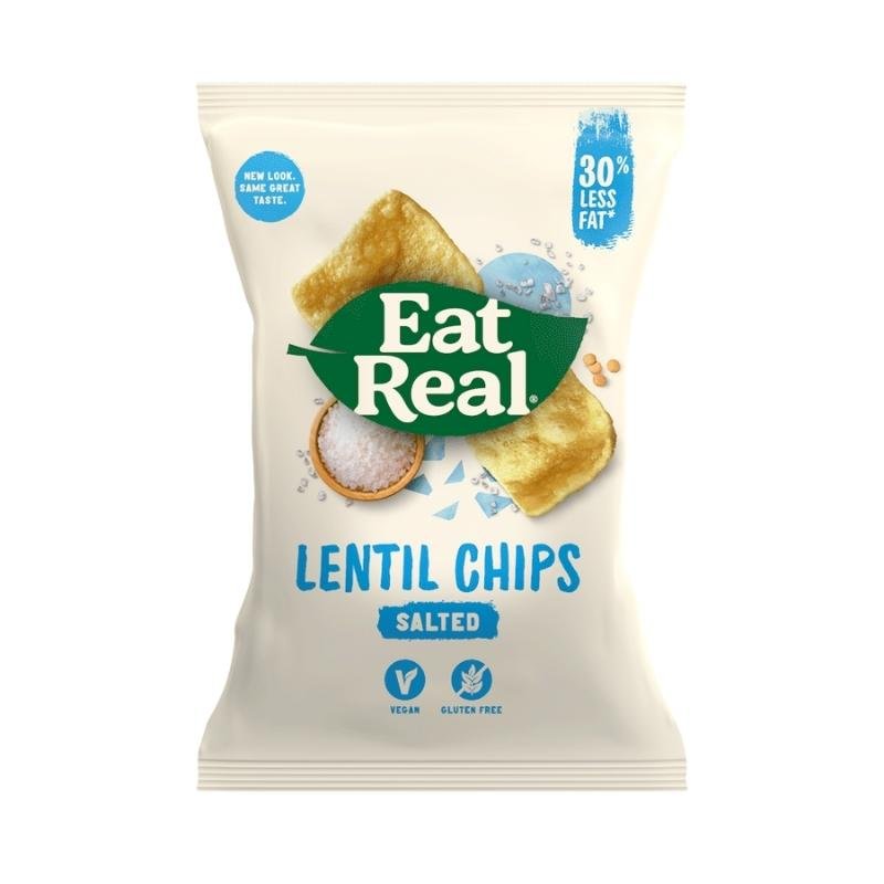 Eat Real Lentil Sea Salt Chips 113 G