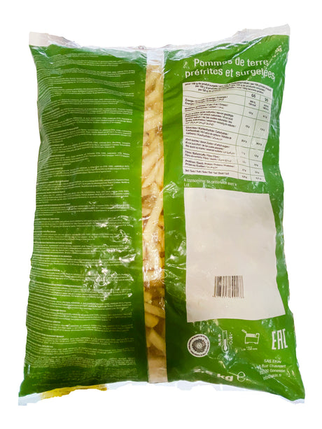 Ekin Super Crunchy Coated Fries 9mm Cut 2.5kg (Green Bag, Pack of 4)