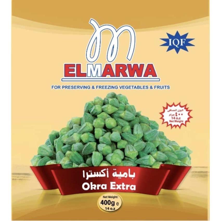 Elmarwa Okra Extra Zero 400G