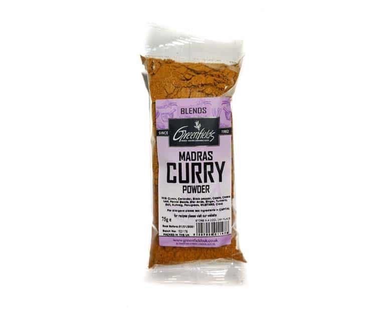 Greenfields Curry Powder Madras 75G