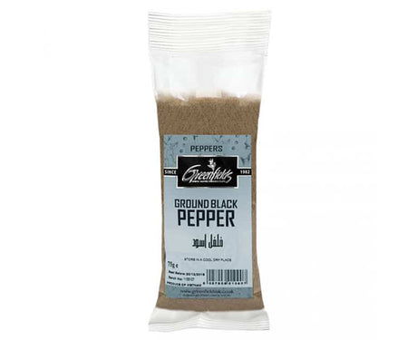 Greenfields Ground Black Pepper 75G