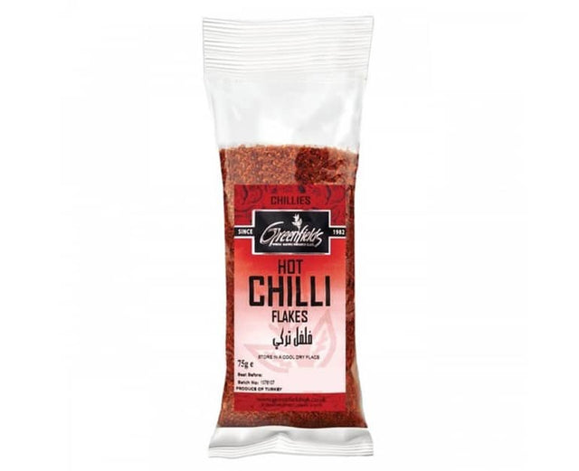 Greenfields Hot Chilli Flakes 75G