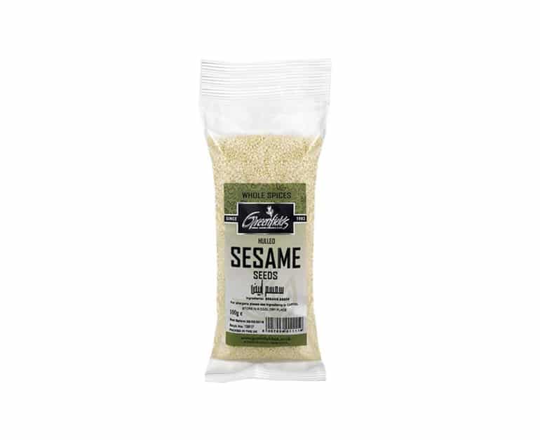 Greenfields Hulled Sesame Seeds White 100G