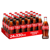 Coca-Cola Glass Bottles 24x330ml