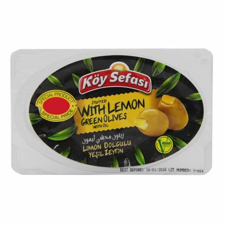 Koy Sefasi Green Olives Lemon 100G