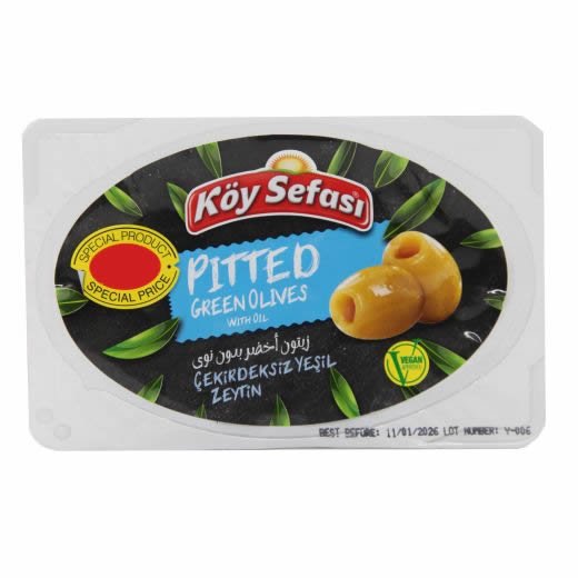 Koy Sefasi Green Olives Pitted 100G