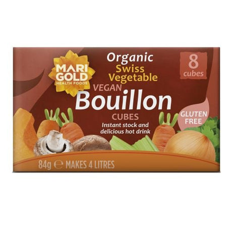 Marigold Bouillon Regular Cube Red Vegan - 84Gr