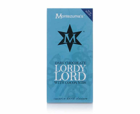 Montezumas Lordy Lord Dark Chocolate With Cocoa Nibs 100G