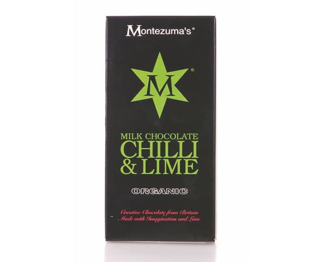 Montezumas Milk Choco With Chilli & Lime 100G