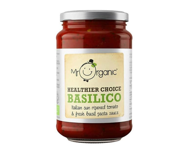 Mr Organic Basilico Pasta Sauce 350G