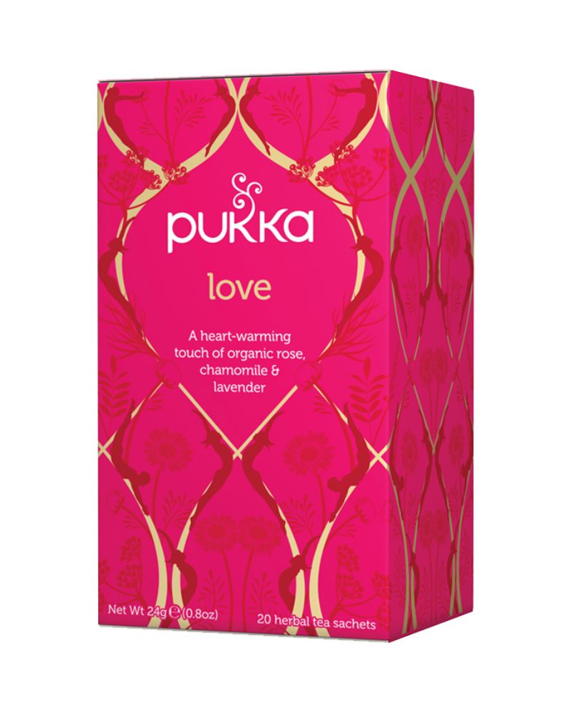 Pukka Organic Love Herbal Tea 38G