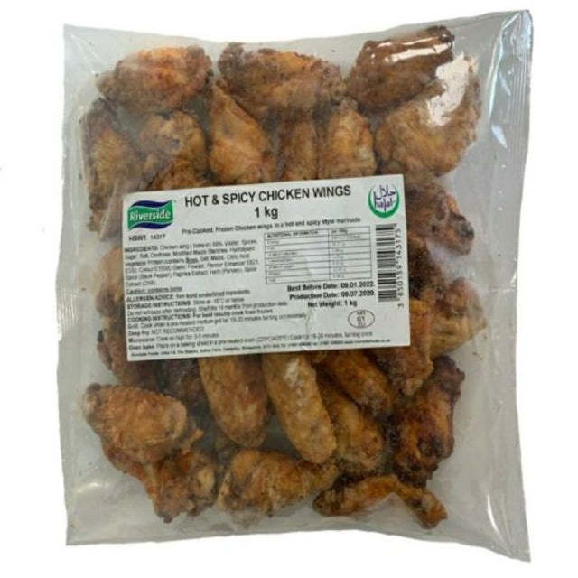 Riverside Hot&Spicy Chicken Wings 1KG