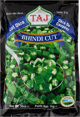 Taj Family Pack Cut Okra 1KG