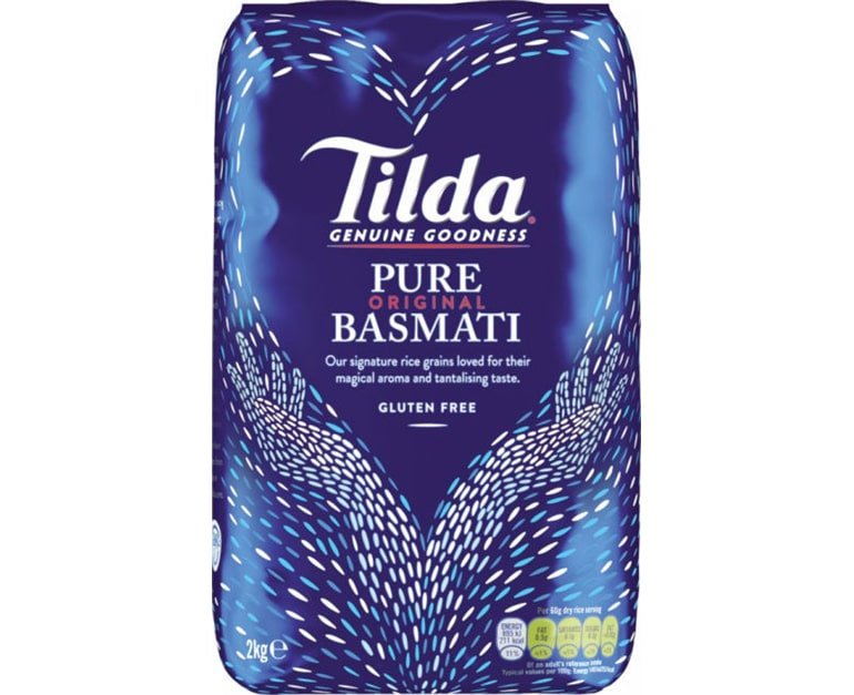 Tilda Pure Basmati Rice 2KG