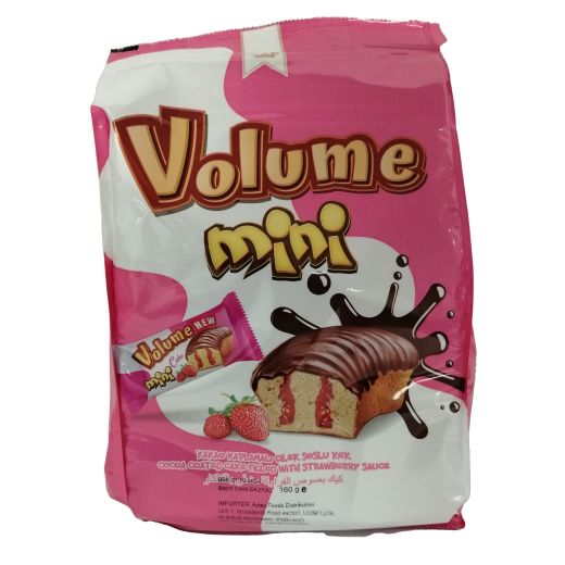 Volume Mini Cocao Cake Strawberry 160G