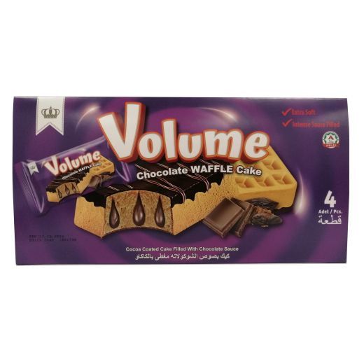 Volume Waffle Cocao Cake Chocolate Sauce 160G