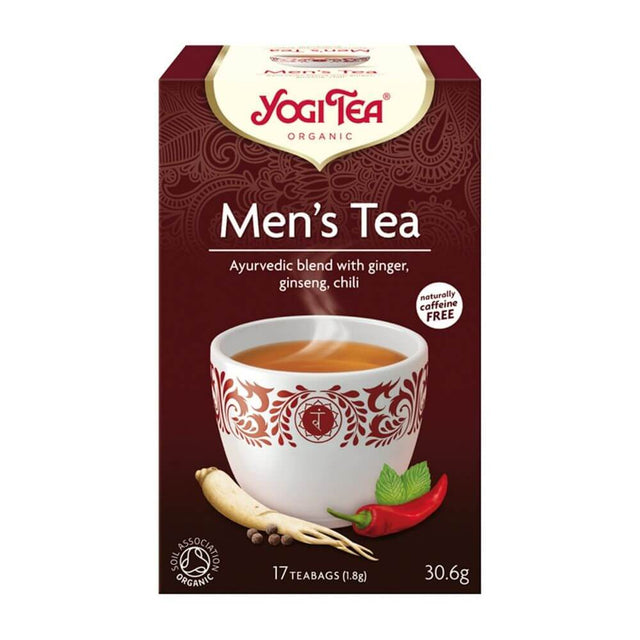 Yogi Tea Organic Men's Tea 17 Tea Bags