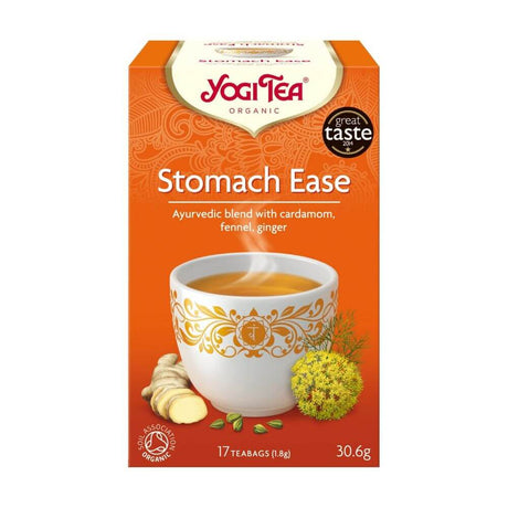 Yogi Tea Organic Stomach Ease Tea 17 Tea Bags