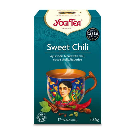 Yogi Tea Organic Sweet Chilli 17 Tea Bags