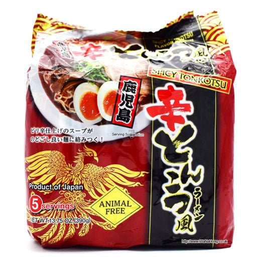 Yutaka Higashi Spicy Ramen - 78Grx5PCS